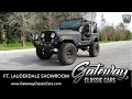 1984 Jeep CJ7 American Gateway Classic Cars Of Ft Lauderdale 1125