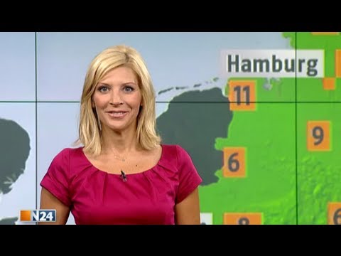 Das N24-Wetter am 21.09.12 mit Miriam Pede