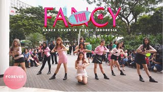Download lagu KPop in Public Twice - Fancy Dance Cover Indonesia mp3