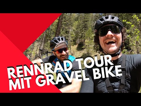 Rennrad Tour mit Gravel Bikes?! | Bergab mit 70 km/h fühlt sich noch sicher an