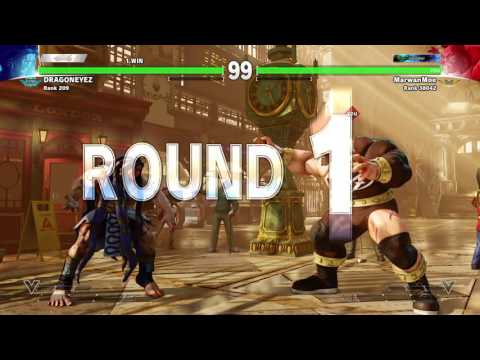 STREET FIGHTER V Zangief (Me) vs Dragoneyez/Snake eyez (Necalli)
