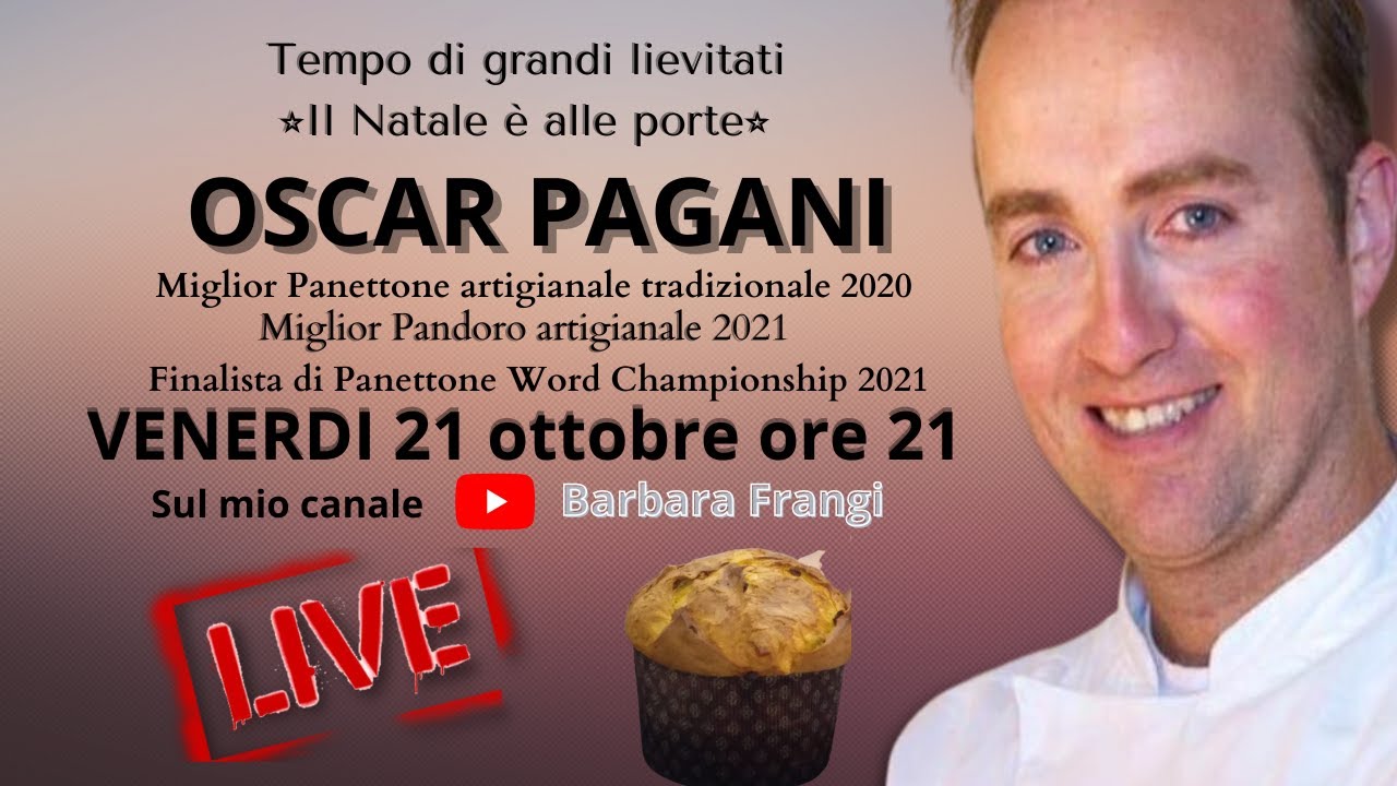 Oscar Pagani - Domande e Risposte con il giovane talento dei grandi lievitati