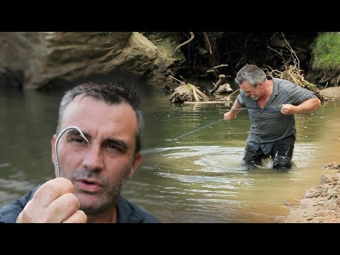 This Monster PULLED CYRIL UNDERWATER (Handline Fishing) - Chasing Monsters