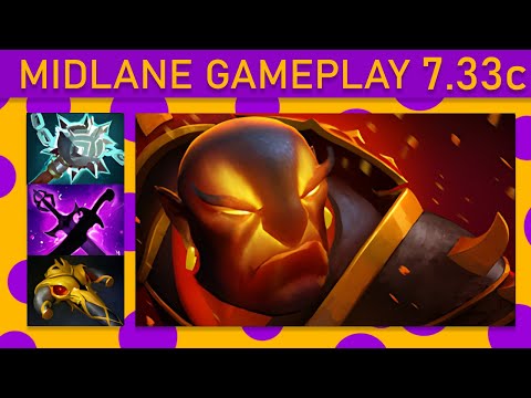 🌟25+ Kills! Ember Spirit Mid Gameplay - Dota 2 Top MMR