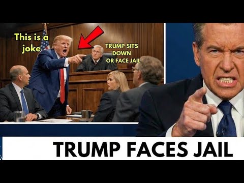 1 MIN AGO: Federal Judge Threatens Trump With Jail: Clash Caught Live | 