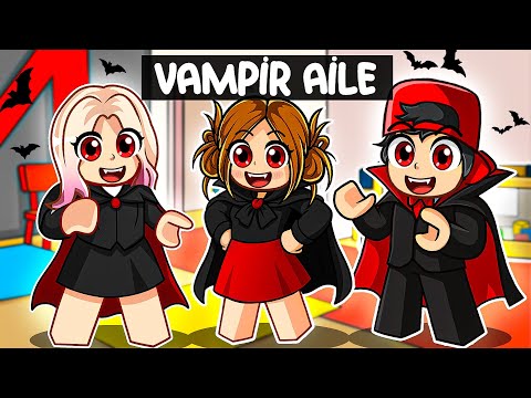 VAMPİR AİLE BENİ EVLAT EDİNDİ❤️AYŞEM ECE ARI💥ARIGİLLER🐝ROBLOX BROOKHAVEN🏡RP