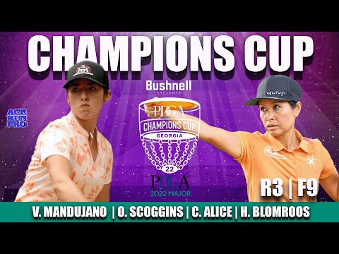 ARP | 2022 Champions Cup | R3/F9 | V. Mandujano: O. Scoggins : C. Alice : H. Blomroos | PDGA Major