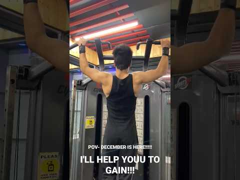 ITS THE TIME TO BULK UP!! ARE YOU READY!!!#gains #bulk #fitness #pullups #arms #workout #lifestyle