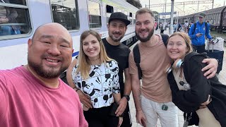 We took the First Class Train Out of Ukraine! 🇺🇦