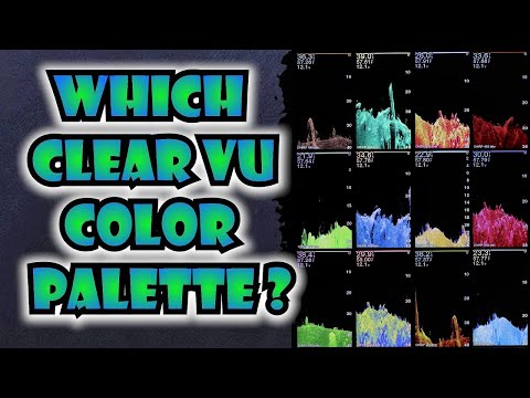 Garmin Striker 4 Vivid CV | Which Clear VU Color Palette?