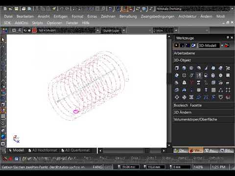 TurboCAD Schulungsprogramm Beispielvideo