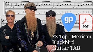 ZZ Top - Mexican Blackbird Guitar Tabs [TABS]