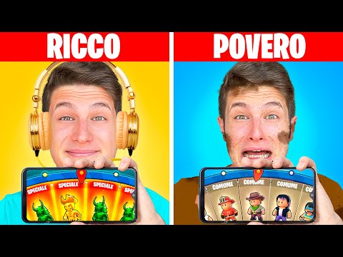 RICCHI vs POVERI SU STUMBLE GUYS!