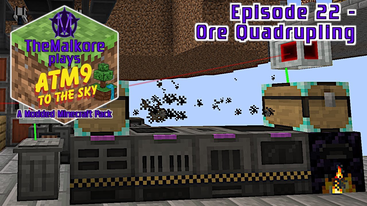 ATM9: TTS 🟣 Episode 22 🟣 Ore Quadrupling