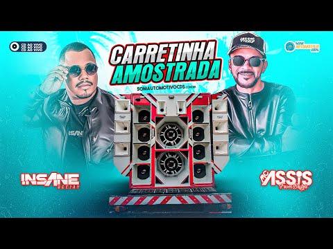 CD CARRETINHA AMOSTRADA VOLUME 3 - INSANE DJ E MC ASSIS AO VIVO