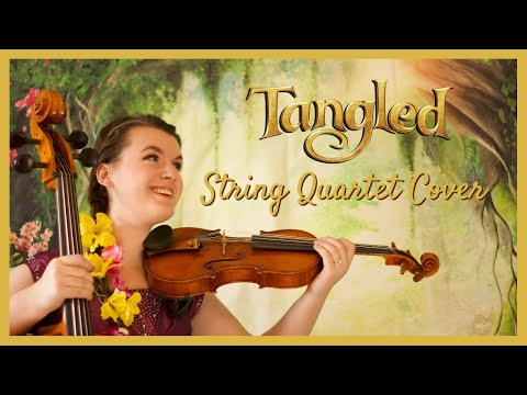 Kingdom Dance from "Tangled" | String Quartet Cover | Sarah Insalaco Olsen