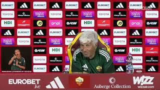 GASPERINI Conferenza pre gara Verona-Roma 23 maggio 2026