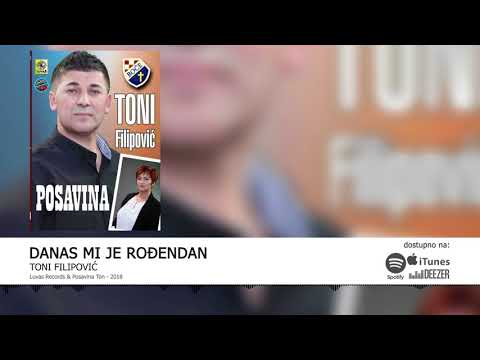 TONI FILIPOVIĆ - DANAS MI JE ROĐENDAN (Audio 2018) (Narodna)