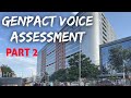 Genpact English Voice Assessment Part 2 Full Answers Given