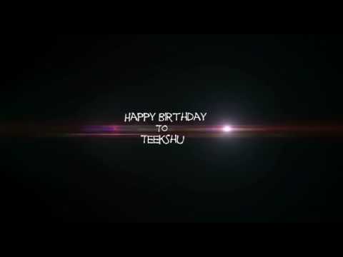 Teekshna Mandalapu  birthday video