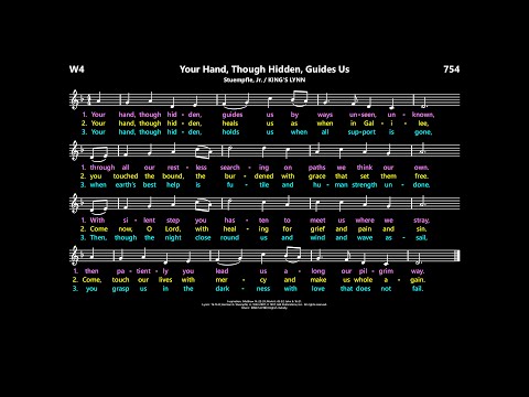 Your Hand, Though Hidden, Guides Us [Stuempfle, Jr. / KING'S LYNN]  W4:703