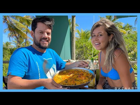 COMILANÇA FEROZ em um PARAÍSO BAIANO - Praia de Algodões | RIO4FUN