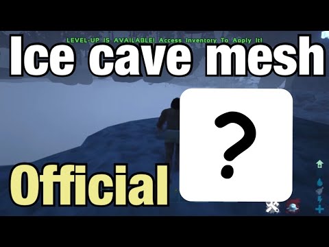ICE CAVE MESH *OFFICIAL* (ARK SURVIVAL EVOLVED GLITCH)