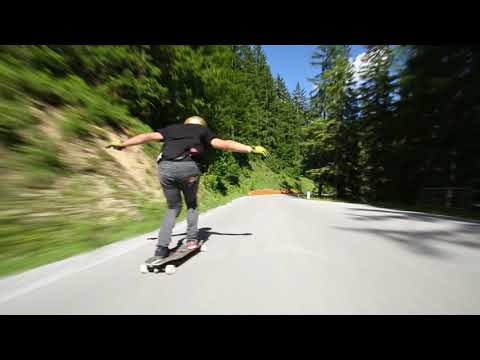 Longoarding at highspeed in Switch- Dave Süess at Alpenrauschen