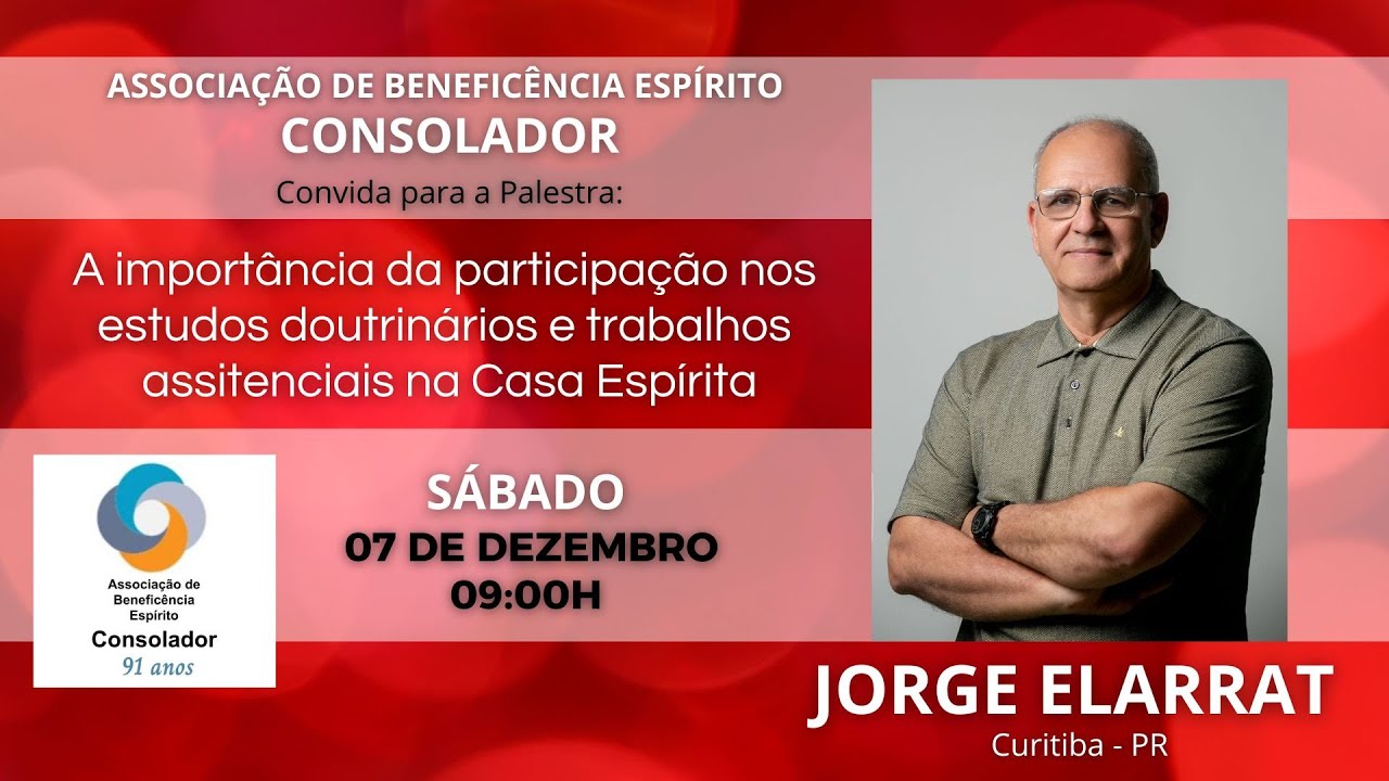 Palestra com Jorge Elarrat
