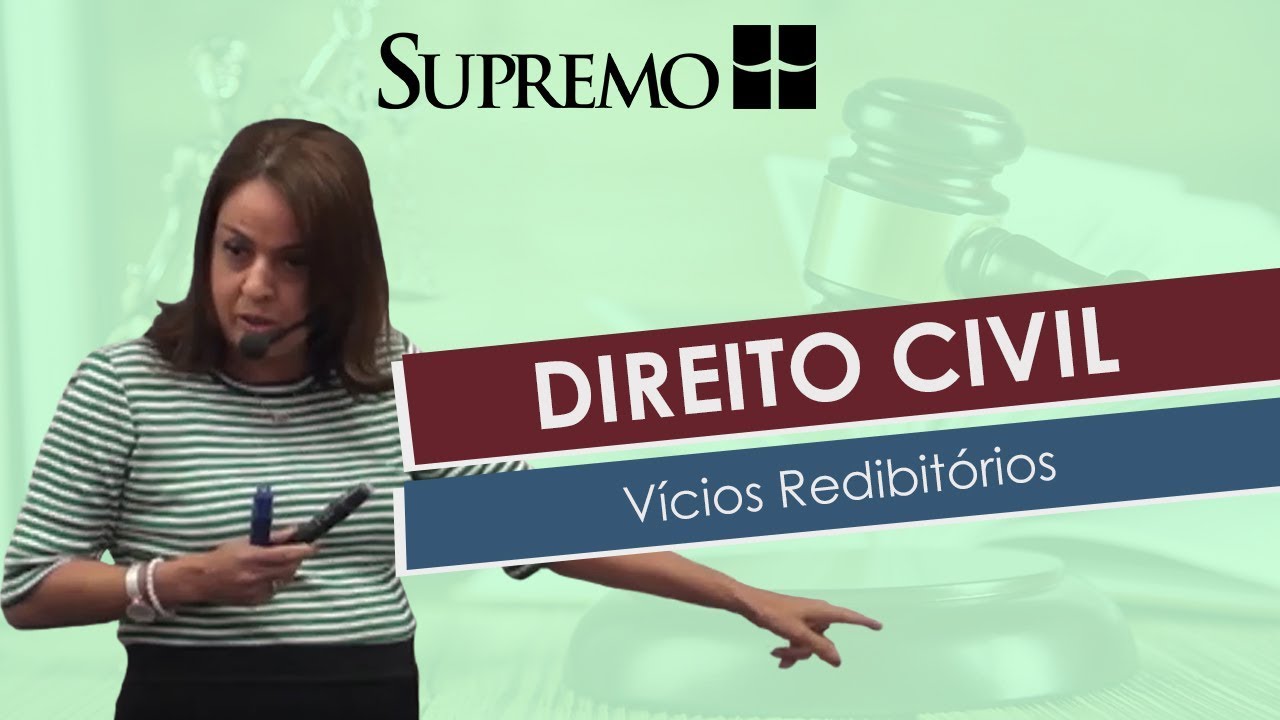 Direito Civil - Vícios Redibitórios - Profa. Reyvani Jabour