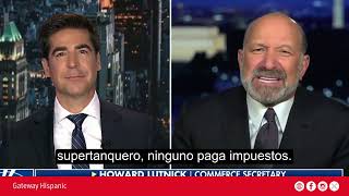 Howard Lutnick: "Trump announces the External Revenue Service"