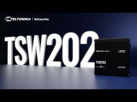 TELTONIKA MANAGED PoE+ SWITCH TSW202