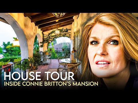 Connie Britton | House Tour | $1 Million Beachwood Canyon Mansion & More