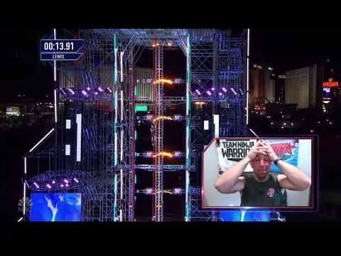 Jay Lewis at the Vegas Finals: Stage 4 - American Ninja Warrior 2022