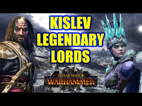 REVEALED Kislev Legendary Lords! - Total War Warhammer 3 - NEW Character!
