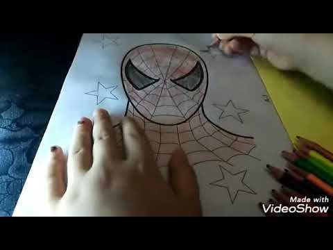 Spider man coloring