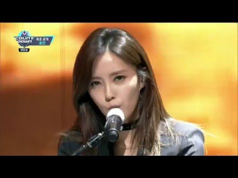 160317  HyoMin T-ARA - GOLD @ Mnet M! Countdown
