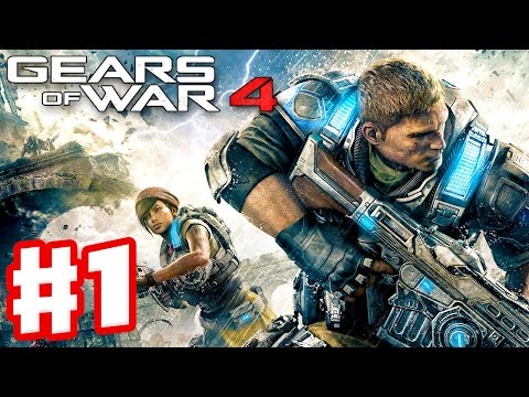 Gears of War 4 - Campaign Gameplay Walkthrough Part 1 - Prologue and the Raid! (PC, Xbox One, Ep 1)
