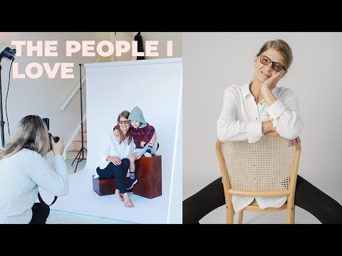 IM SO GLAD I DID THIS | behind the scenes family photos in my home studio