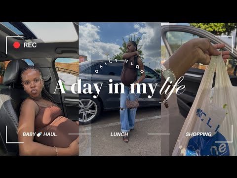 South African YouTuber | Baby essentials 🍼| Shopping 🛍️ | Shopping Haul 💙| Lunch 🍔