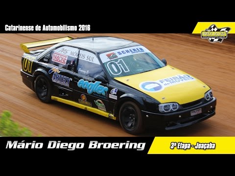 Mário Diego Broering - 3ª Etapa Catarinense de Automobilismo 2016 - Joaçaba