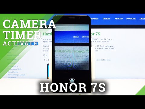How to Set Up Camera Timer in HONOR 7S - Adjust Camera Timer