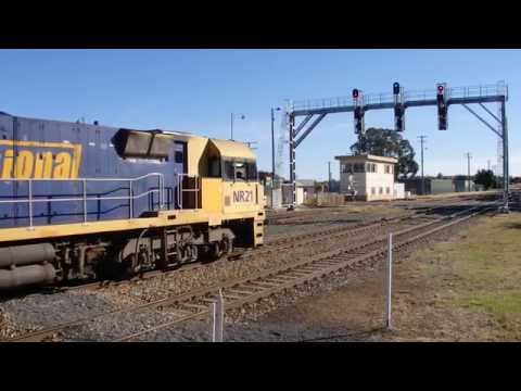 Junee Trains NR21, NR18 & NR5 with 6MW2