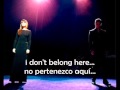 Glee creep lyrics y subtitulado al español 