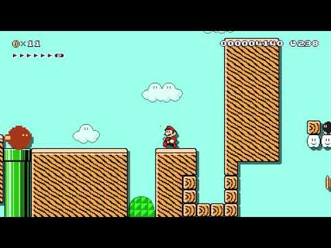 Super Mario Maker 2: Levels - Mega Bobomb bowling