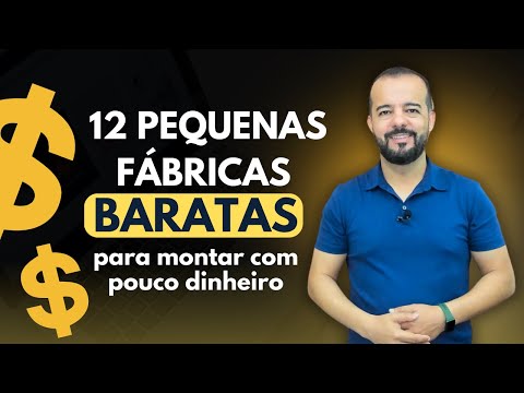 , title : '12 Pequenas Fábricas Baratas e Lucrativas Para Montar Com Pouco Dinheiro!!!'