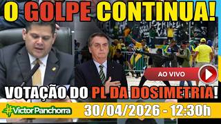AO VIVO!!!!  PL DA DOSIMETRIA! CONGRESSO PREPARA NOVO GOLPE PARA SOLTAR BANDIDOS DO 8 DE JANEIRO!