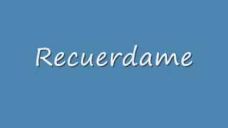 recuerdame