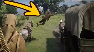 Red Dead Redemption 2 How to steal a horse wagon