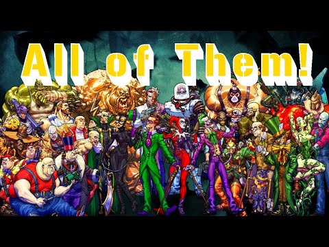 Ranking Every Single Batman Villain EVER!!! (Yes -- ALL OF THEM!!!)